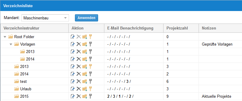 Virtuelle Verzeichnisse im Integration Server verwalten